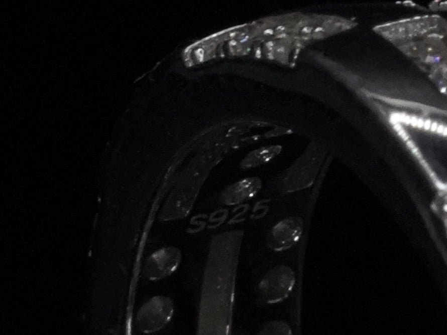 S925 Stempel für Sterling Silber, Somit ist der ring Wasserfest