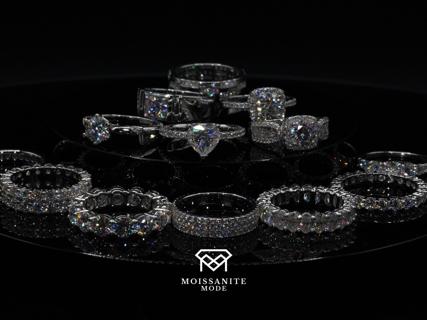 Moissanite Ringe