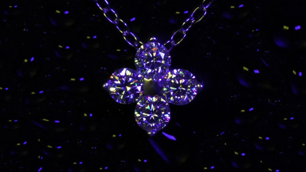 Strahlender Moissanite Schmuck Anhänger gefasst in 925 Sterling Silber