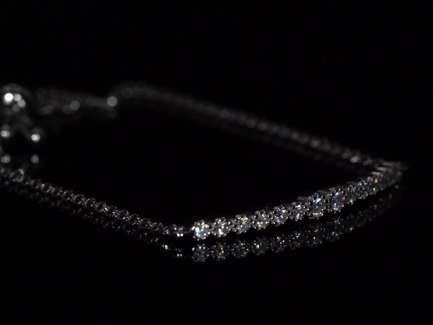 Videos des Armband in Silber mit Moissaniten